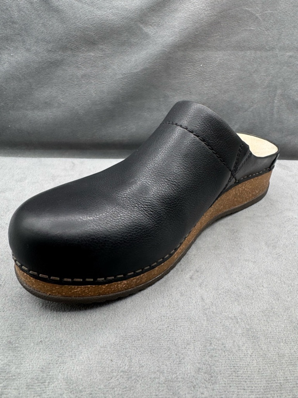 Dansko Mariella Mules Women’s Size 7.5 Black Leather Slip-On - Picture 4 of 14